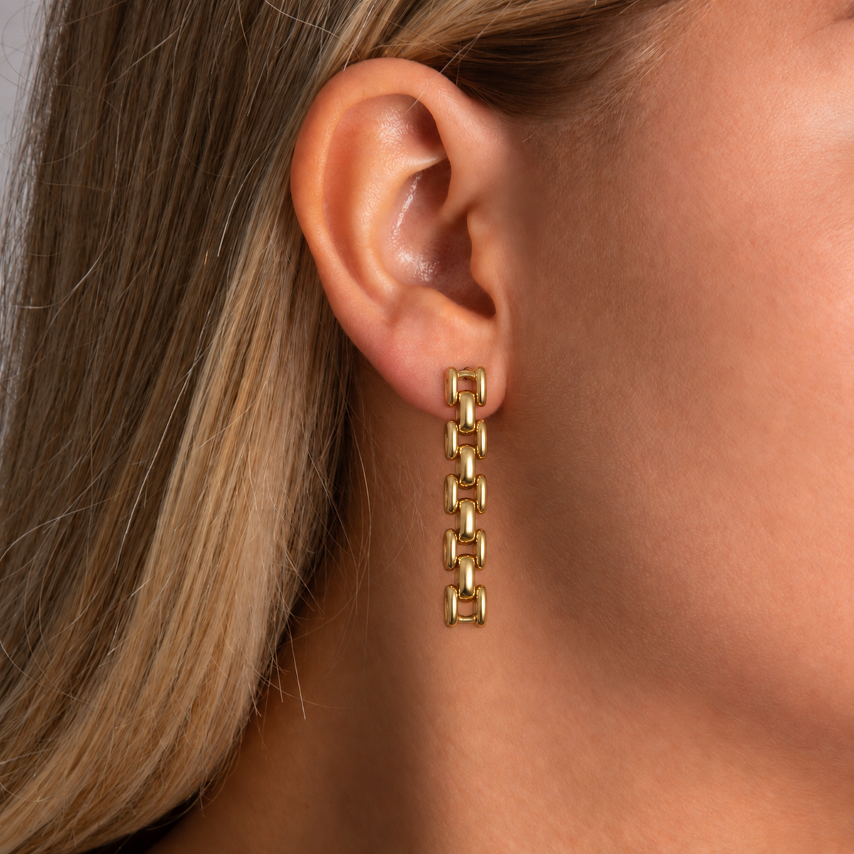 Chain Link Drop Earrings