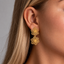Double Flower Earrings