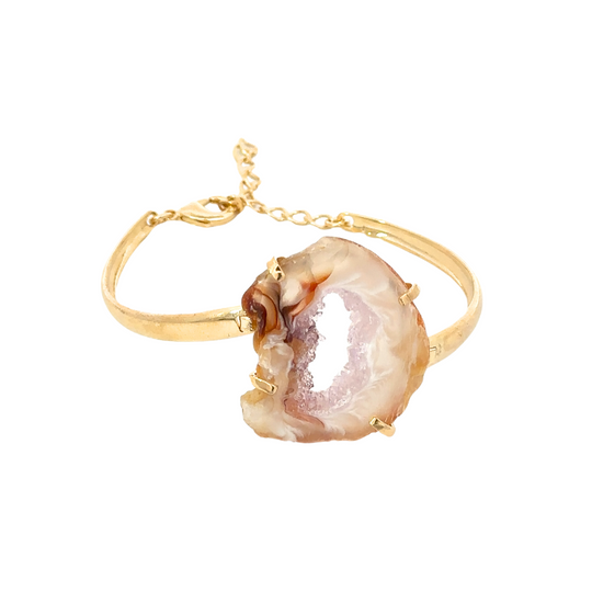 Agate Geode Bracelet