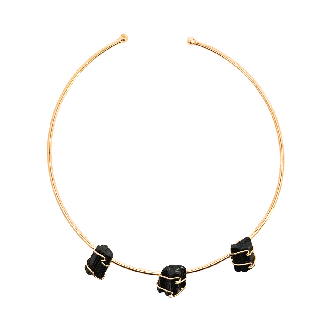 Triple Stone Choker