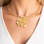Gold Flower Choker