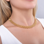 Multi-Row Link Necklace